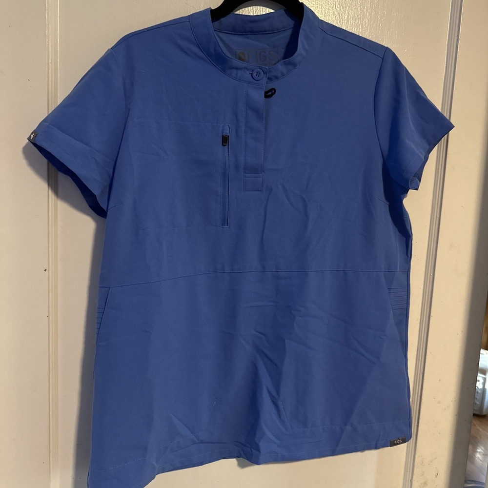 Blue Women's Medical Scrub Top - Unbranded